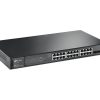 Switch Smart PoE+ JetStream 24 cổng Gigatbit với 4 khe cắm SFP T1600G-28PS (TL-SG2424P) - Ảnh 3