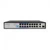 AI6016 Bộ chuyển mạch AI 16 cổng PoE + 2 Gigabit Uplink